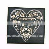Custom Private Design Gold Thread Decoration Woven Labels for Clothing thumbnail-3