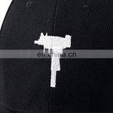 Custom Flat Brim Unstructured 6 Panel Strapback Hat thumbnail-6