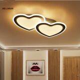 Modern LED Chandelier Lights 54w/24w Dinning Room/bedroom Acrylic+Metal Dimmable Pandent Hanging Chandeliers 220v thumbnail-1