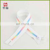 Hot Sale Colored Rainbow Teeth Printed Zipper thumbnail-1