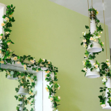 Decorated Fake Flower Vine Ivy Rattan for Interior Decoration
