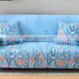 2020 New Bohemian Plant Printed Sofa Cover Modern Sofa Cover Protector thumbnail-4