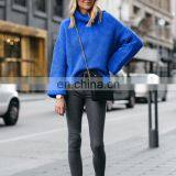 Wool Handmade Winter Chunky Knitted Women's Sweater thumbnail-3