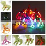 Wholesale Manufacturer Custom Adjustable Outdoor Nylon Bar Wire Wiring Flashing Light Rechargeable Led Pet Dog Cat Harness thumbnail-6