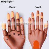 Professional Nail Practice Hand 100pcs Nail Tips Tools Art Hands Tool Adjustable Nail Art Model Hands DIY thumbnail-2