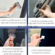 Portable Car Sunshade Umbrella for Summer uv Semi-automatic Car Sun Shade Umbrella thumbnail-4