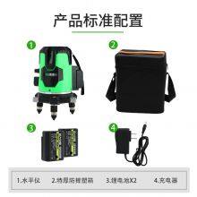 2/3/5 Lines Green Beam Laser Level Meter With Adjustable Light thumbnail-2