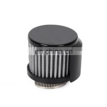 Universal Car Valve Cover Air Cleaner Intake Air Filter Breather Shielded