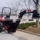 Mini Tractor Backhoe Loader Lawn Tractor Mini Front End Loader for Sale thumbnail-1