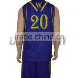 2016 Manuefacturer Wholesale Latest Best Basketball Jersey Design With Logo and Number thumbnail-3