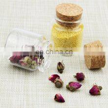 50 ml Clear Transparent Bottle Glass Jar With Cork Lid thumbnail-5