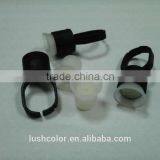 Disposable Permanent Makeup Ink Ring Cup & Tattoo Pigment Sponge Cup With Cap thumbnail-1
