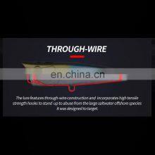 JOHNCOO Saltwater Fishing Lure 95mm 21g Topwater Hard Popper Lerrue Lure Popper thumbnail-5