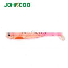 JOHNCOO 14.5cm 13g Saltwater Fishing Lure Shad Soft Bait 3D Eyes Silicone Artificial Fish Bait Soft Plastic Lure 3pcs/bag thumbnail-2