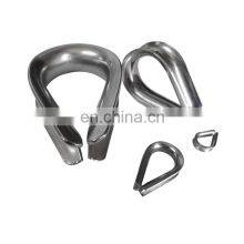 High Strength Professional Rigging Hardware Wire Rope Cable Thimble For Sales thumbnail-2