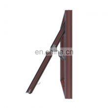 Modern Latest Window Design Simple Aluminium Profiles Hung Window With Grille Design Villa Home Manual Aluminum Awning Window