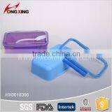 Plastic Food Storage School Office Lunch Box With Spoon thumbnail-3