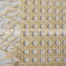 High Quality Vietnam PE Plastic Raw Material Rattan Cane Roll Rattan Webbing Materials thumbnail-4