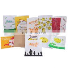 Customized Wholesale Good Grade Safe Grease Proof Paper Takeaway Fast Food Burger Wrapper Kraft Oil Proof Paper Bag thumbnail-1