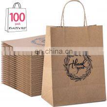 Custom Printed Shopping Clothes Cosmetic Bag With Handles