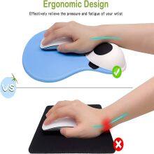 3D Ergonomic Mouse Pad Cute Mouse Pads Non-Slip Silicone Base thumbnail-3