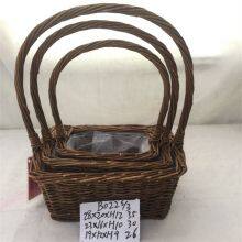 Laundry Baskets Wicker Basket Collapsible Wicker Support For Customization thumbnail-1