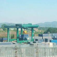 Rail Mounted Container Gantry Crane A7 ZMPC Spreader Railway Storage Using thumbnail-5