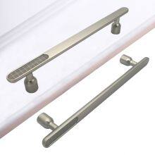 Gagang Lemari Furnitur Modern Baru Mawar Emas Hitam Putih Pegangan Tarik Kabinet Baru thumbnail-3