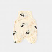 Newborn Bodysuit Baby Clothes Vest Summer Kids Romper Climb Crawl Suit Children's Pajama Onesie Jumpsuit thumbnail-5