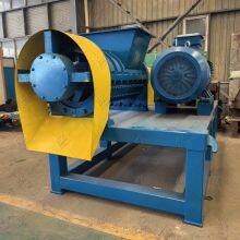 Stainless Steel Alloy Spiral Crushing Machine Plastic Crusher for Textile Fishing Rope Screw Shredder thumbnail-1