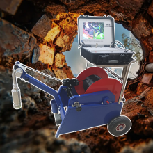 Sewer Crawler Camera Price High Temp Borehole Camera thumbnail-1