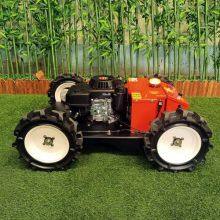 Industrial Remotecontrol Zero Turn Wheeled Lawn Mower Single Cylinder Gas-Electric Hybrid for Household Road Backyard Orchard thumbnail-2