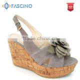 Flower Wedge Shoes thumbnail-1