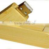 Wooden Swivel USB Flash Disk, Eco USB Flash Drive