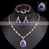 Hot Design Gold Jewelry Costume Jewelry Set Algeria Fashion Jewelry Set thumbnail-2