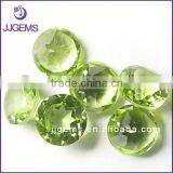 High Quality 4.75MM Round Brilliant Cut Natural Peridot thumbnail-1
