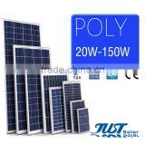 Low Price Solar Panel 20-150w Mono Solar Power Plant for Home Solar System