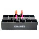 CC Acrylic18 Lipstick Holder Cosmetic Makeup Brush Organizer Display Stand Case