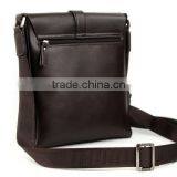 New Products Vintage Genuine Leather Messenger For Men Briefcase Computer Bag thumbnail-3