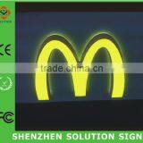 Popularity Illuminated Led Acrylic Sign Board