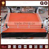 Hot Sale Logo Printed Championship Small Boxing Ring With Strong Ropes and Corner