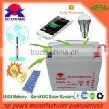 Solar Energy Storage Battery 20ah Easy Operated