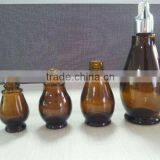 Single Calabash Shape Packaging Glass Essential Oil Bottle