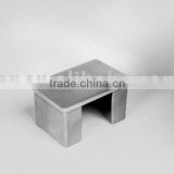 SS/stainless steel pipe end cap/Stainless steel flat end cap for rectangular slot tube