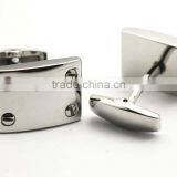 Promotional Bulk Stainless Steel Cufflink For Men thumbnail-4