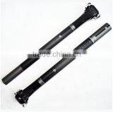 New Full Carbon Fiber Bicycle Seatpost Seat Tube MTB Road Mountain Bike Seat Post 27.2 / 30.8 / 31.6 * 400mm thumbnail-1