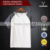 Online Shopping Short Sleeve Breathable Dry Fit Colorblock T-shirt for Woman