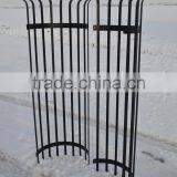 Black Powder Coated Steel Fence for Tree thumbnail-1