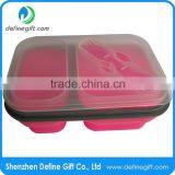 Silicone Foldable FDA Bento Box thumbnail-2