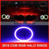 Hot Selling Plasma Cob Rgb Color Led Angel Eyes for Bmw E60 Color Changing Drl Daytime Driving Light Fog Light thumbnail-2